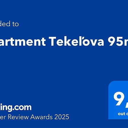Apartment Tekelova 95M2 Prešov Exterior foto